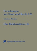 Bild: Das Elektrizitätsrecht - Springer