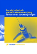 Cover: Leitfaden f&uuml;r Schutzimpfungen - Springer