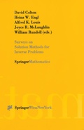 Cover: Surveys on Solution Methods for Inverse Problems - Springer