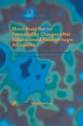 Bild: Blood-Brain Barrier Permeability Changes after Subarachnoid Haemorrhage: An Update - Springer