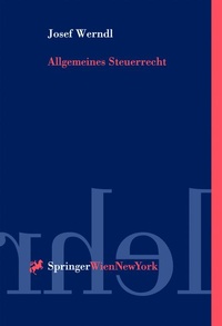 Abbildung von: Allgemeines Steuerrecht - Springer