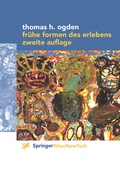 Cover: Fr&uuml;he Formen des Erlebens - Springer