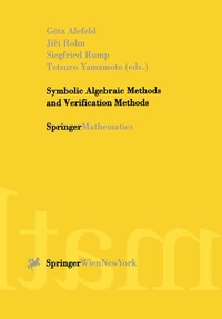 Enlarge image Cover: Symbolic Algebraic Methods and Verification Methods - Springer