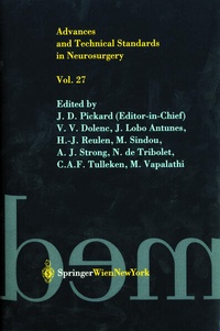 Enlarge image Cover: Advances and Technical Standards in Neurosurgery - Springer
