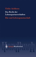 Cover: Das Recht der Lebenspartnerschaften - Springer