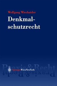 Abbildung von: Denkmalschutzrecht - Springer