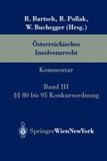Cover: &Ouml;sterreichisches Insolvenzrecht - Springer