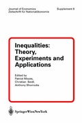 Cover: Inequalities: Theory, Experiments and Applications - Springer