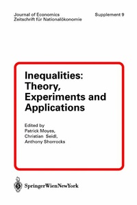 Enlarge image Cover: Inequalities: Theory, Experiments and Applications - Springer