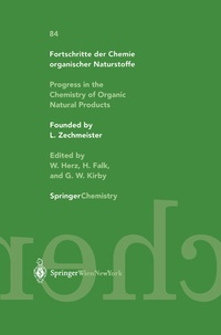Abbildung von: Progress in the Chemistry of Organic Natural Products / Fortschritte der Chemie organischer Naturstoffe - Springer