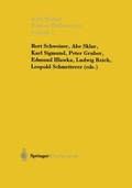 Cover: Selecta Mathematica I - Springer