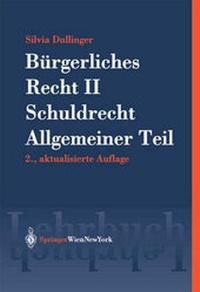 Enlarge image Cover: Bürgerliches Recht II - Springer