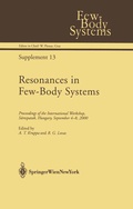 Cover: Resonances in Few-Body Systems - Springer