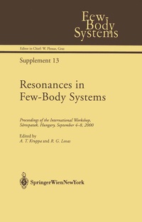 Abbildung von: Resonances in Few-Body Systems - Springer