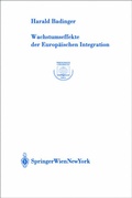 Cover: Wachstumseffekte der europ&auml;ischen Integration - Springer