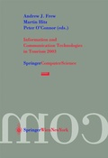 Cover: Information and Communication Technologies in Tourism 2003 - Springer