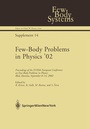 Cover: Few-Body Problems in Physics '02 - Springer