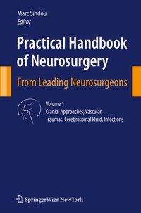 Enlarge image Cover: Practical Handbook of Neurosurgery - Springer