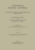 Cover: Catalogus Faunae Austriae - Springer