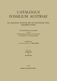 Enlarge image Cover: Graptolithina - Springer