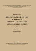 Cover: Revision der Scydmaeniden von Australien, Neuseeland und den Benachbarten Inseln - Springer