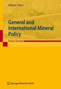 Cover: General and International Mineral Policy - Springer