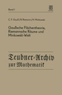 Cover: Gaußsche Flächentheorie, Riemannsche Räume und Minkowski-Welt - Springer