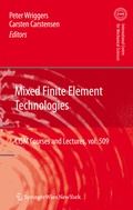 Cover: Mixed Finite Element Technologies - Springer