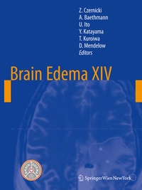 Enlarge image Cover: Brain Edema XIV - Springer