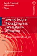 Cover: Advanced Design of Mechanical Systems: From Analysis to Optimization - Springer
