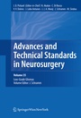 Cover: Advances and Technical Standards in Neurosurgery, Vol. 35 - Springer