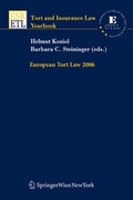 Cover: European Tort Law 2006 - Springer