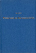Cover: W&ouml;rterbuch zu Hartmanns Iwein. (S&auml;ndig Reprint) - S&auml;ndig Reprint