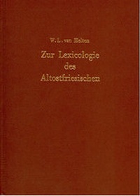 Abbildung von: Zur Lexicologie des Altostfriesischen - Sändig Reprint