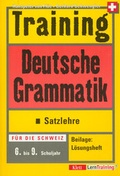 Cover: Training deutsche Grammatik - Satzlehre - Klett und Balmer