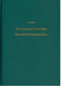 Cover: Die logischen Grundlagen der exakten Wissenschaften - S&auml;ndig Reprint