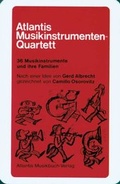 Cover: Atlantis Musikinstrumenten-Quartett - Atlantis Musikbuch-Verlag