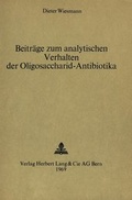 Bild: Beitr&auml;ge zum analytischen Verhalten der Oligosaccharid-Antibiotika - Peter Lang Verlag