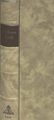 Abbildung von: Briefe - Peter Lang Verlag