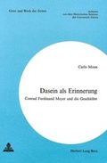 Cover: Dasein als Erinnerung - Peter Lang Verlag