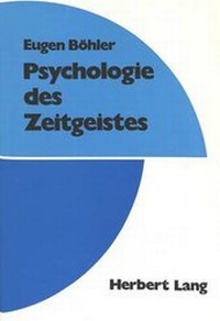 Abbildung von: Psychologie des Zeitgeistes - Peter Lang Verlag