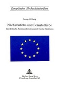 Bild: N&auml;chstenliebe und Fernstenliebe - Peter Lang Verlag