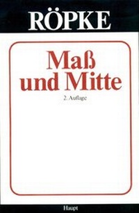 Enlarge image Cover: Mass und Mitte - Haupt Verlag