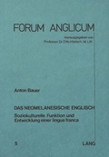 Cover: Das neomelanesische Englisch - Peter Lang Verlag