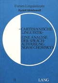 Bild: Cartesianische Linguistik - Peter Lang Verlag
