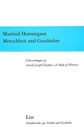 Bild: Menschheit und Geschichte - Peter Lang Verlag