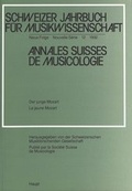 Cover: Schweizer Jahrbuch f&uuml;r Musikwissenschaft- Annales Suisses de Musicologie- Annuario Svizzero di Musicologia - Haupt Verlag