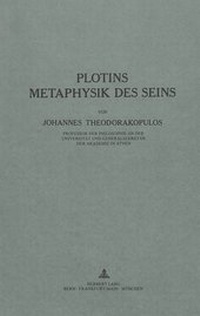 Abbildung von: Plotins Metaphysik des Seins - Peter Lang Verlag