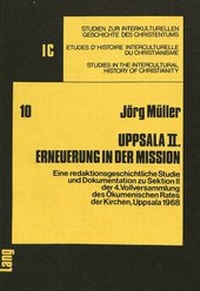 Abbildung von: Uppsala II. Erneuerung in der Mission - Peter Lang Verlag