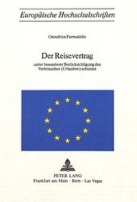 Abbildung von: Der Reisevertrag - Peter Lang Verlag